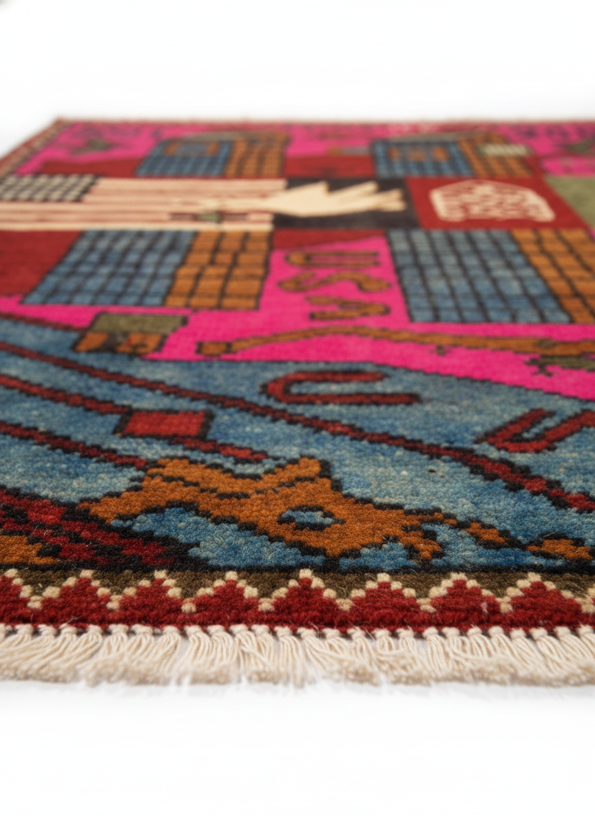 Contemporary 9/11 Rug