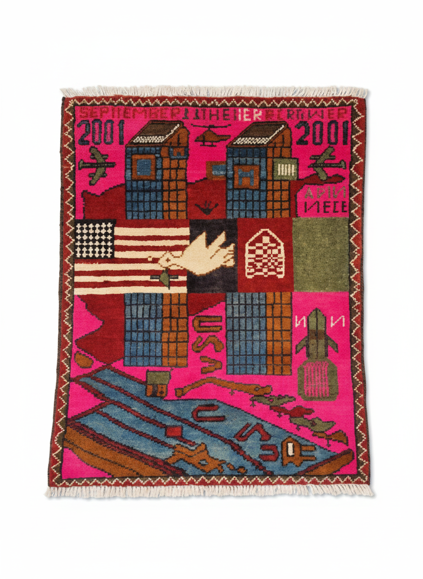 Contemporary 9/11 Rug