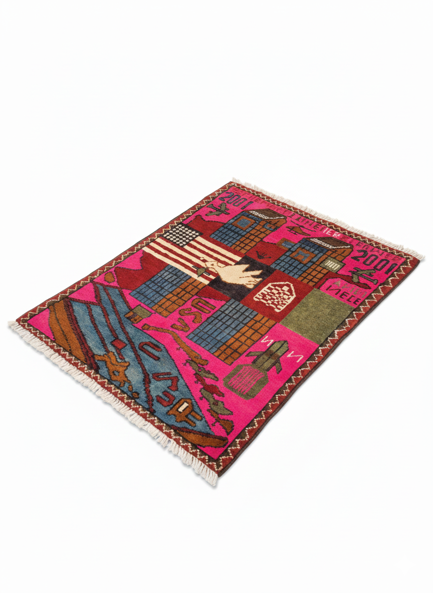 Contemporary 9/11 Rug