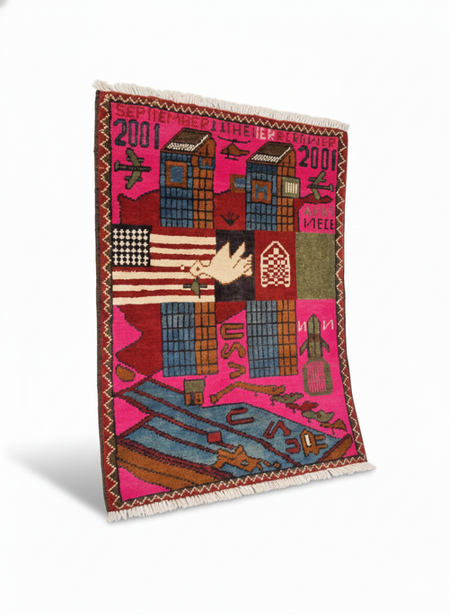 Contemporary 9/11 Rug